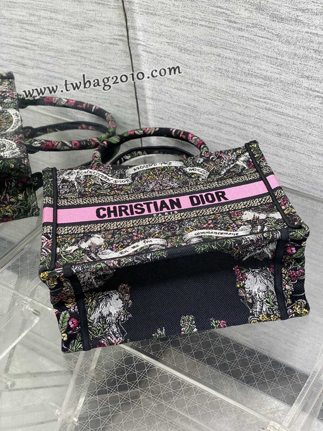 Dior专柜秋冬系列新款托特包迪奥高仿原单Tote包Around the world大号手提购物袋 djfk1696
